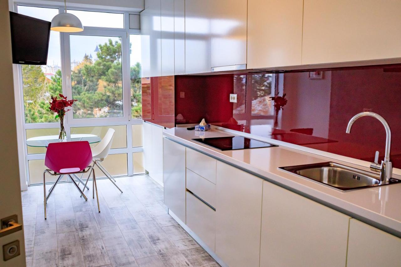 Central Bliss Appartement Suceava Buitenkant foto